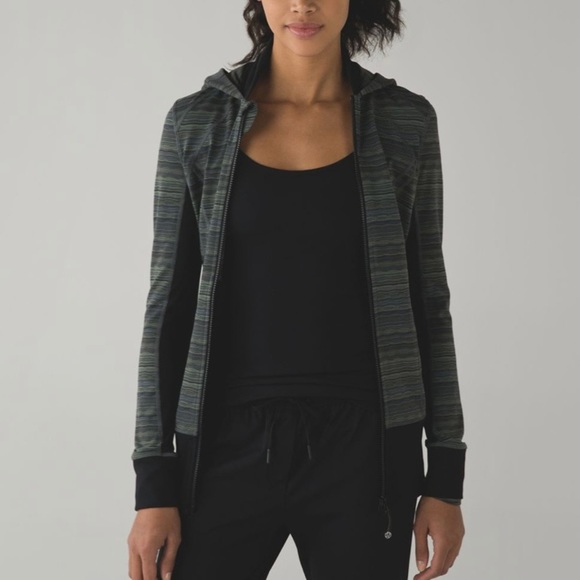 LULULEMON Daily Practice Jacket
Space Dye Twist Dark Slate Fatigue Gree - Picture 11 of 12